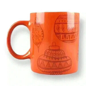 Starbucks 2015 Red Christmas Ornaments Holiday 12 fl oz Coffee Mug / Tea Cup